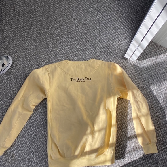 Black Dog Yellow Crewneck - Picture 3 of 3